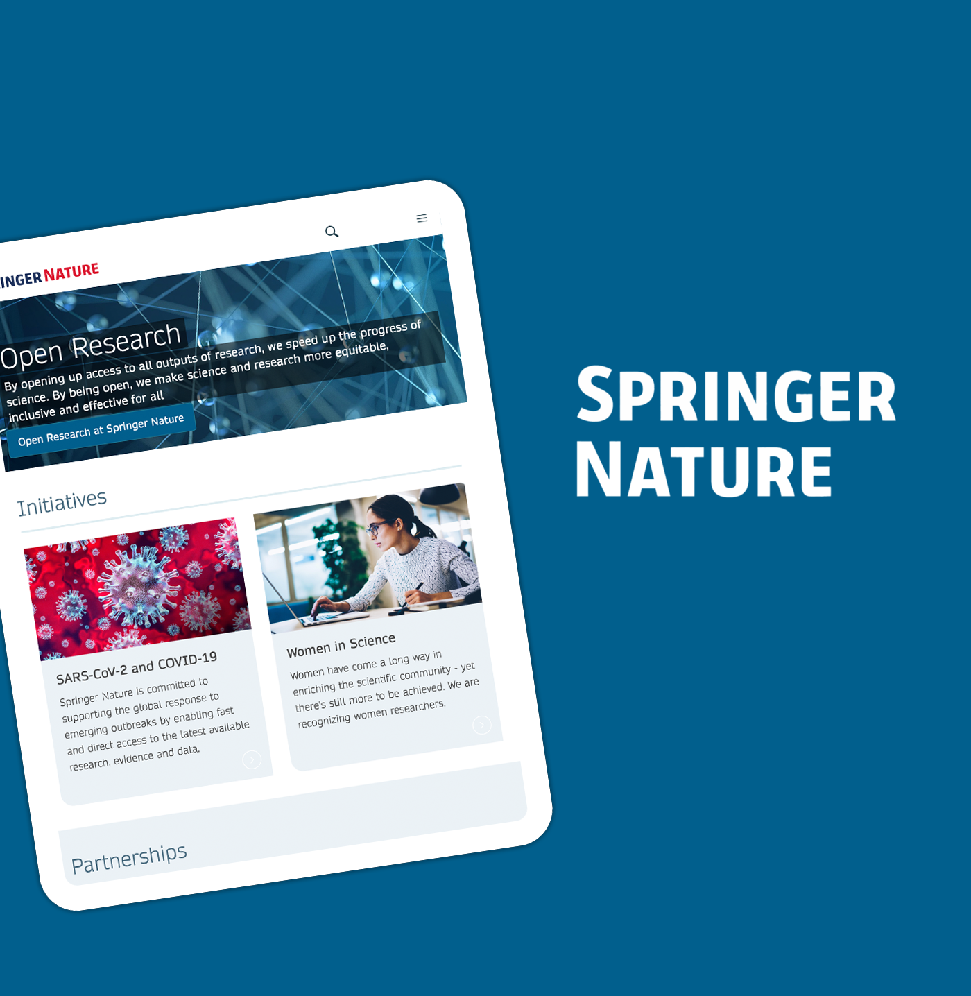 Springer Nature & Pugpig Case Study | Pugpig