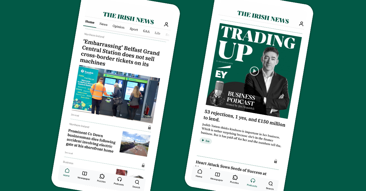 Irish News app launch